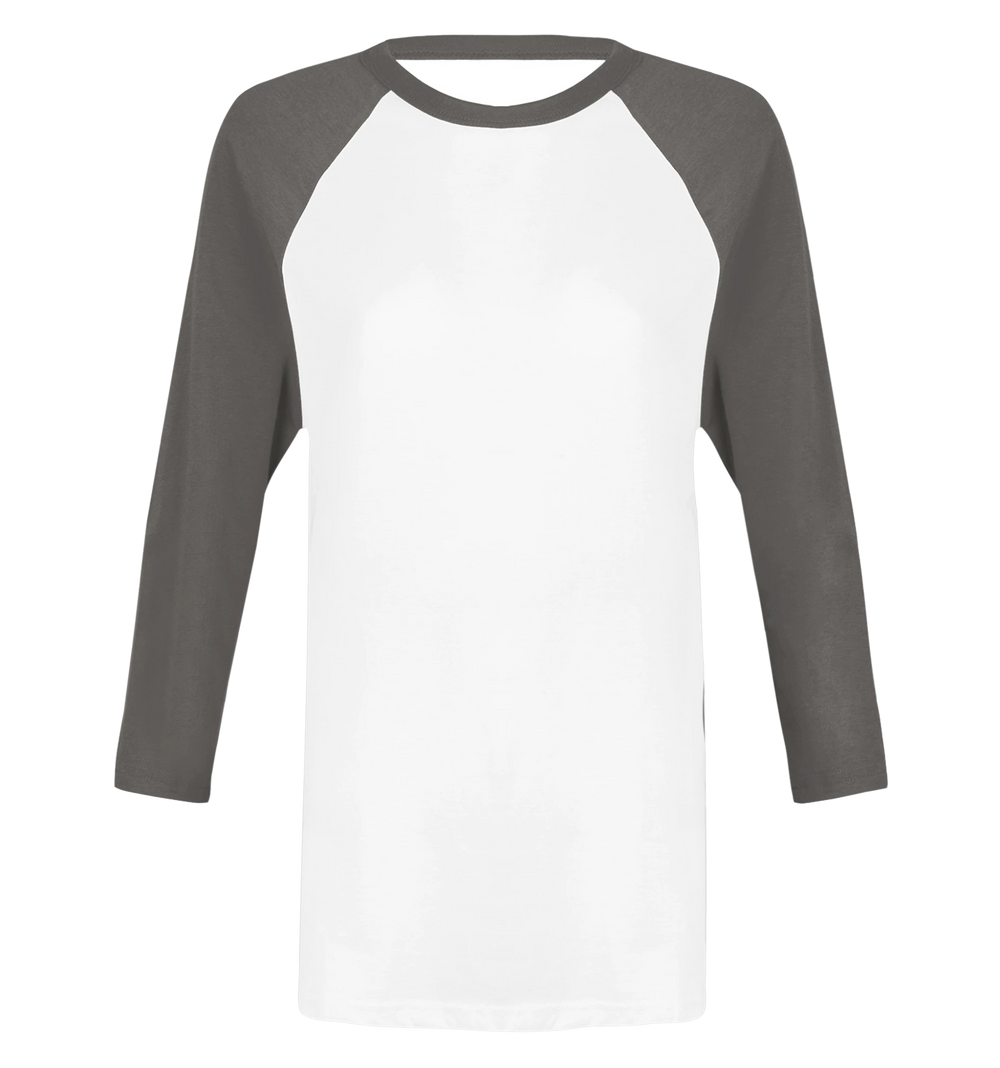 Unisex 3/4 sleeve Raglan T-shirt