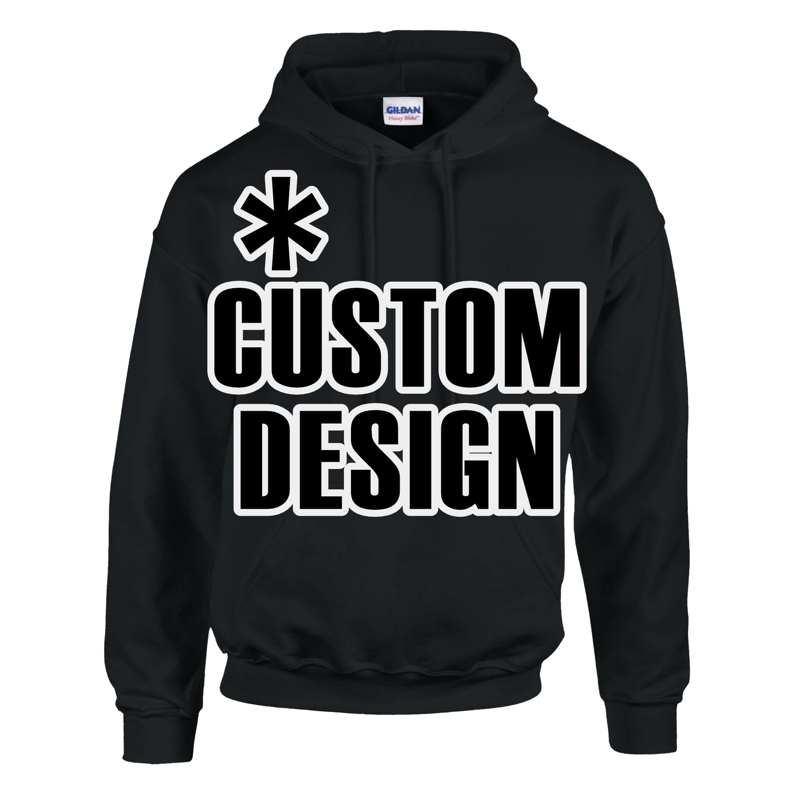 Hoodies for Good Custom design on a Hoodie: Pullover Adult. Color: Black