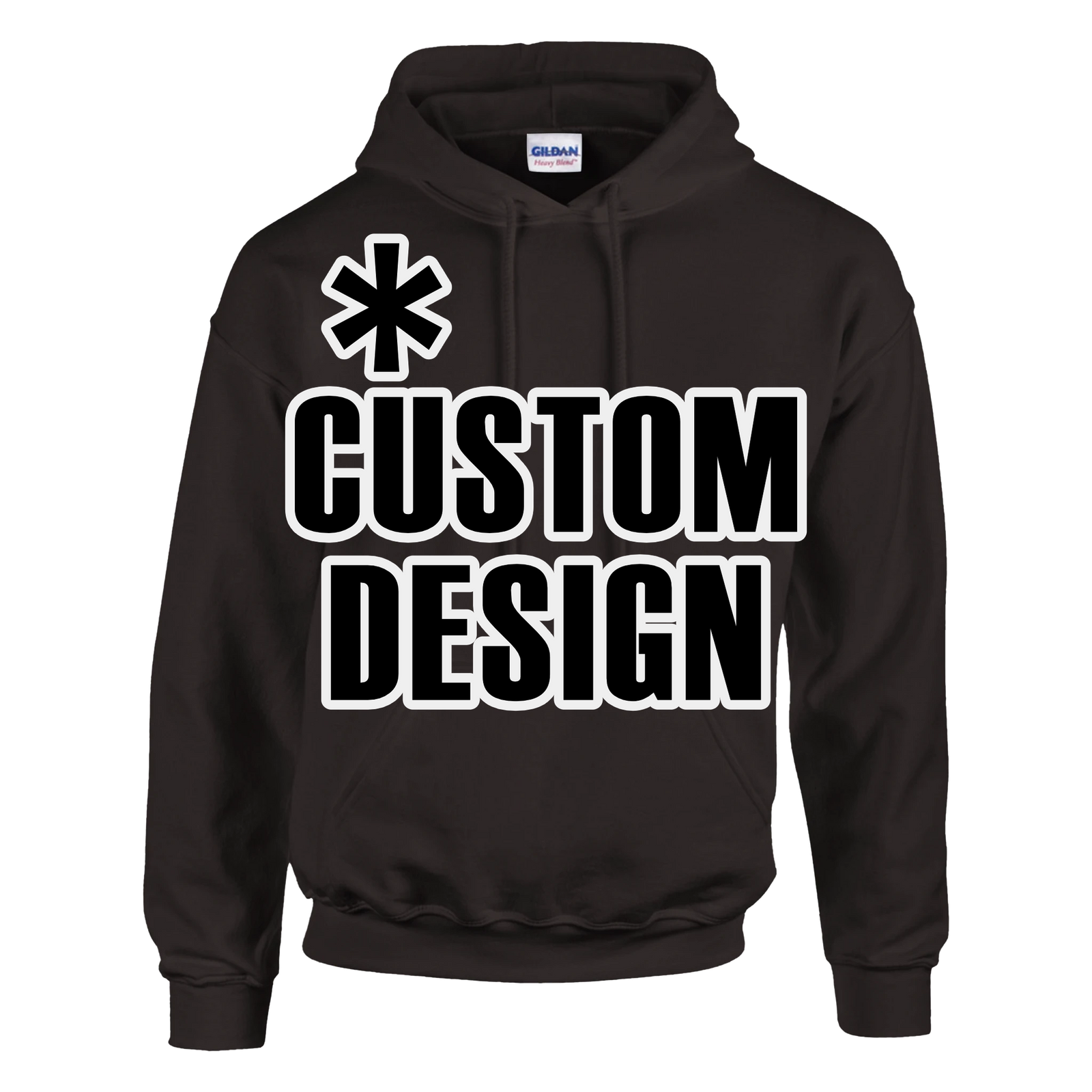 Hoodies for Good Custom design on a Hoodie: Pullover Adult. Color: Dark Chocolate