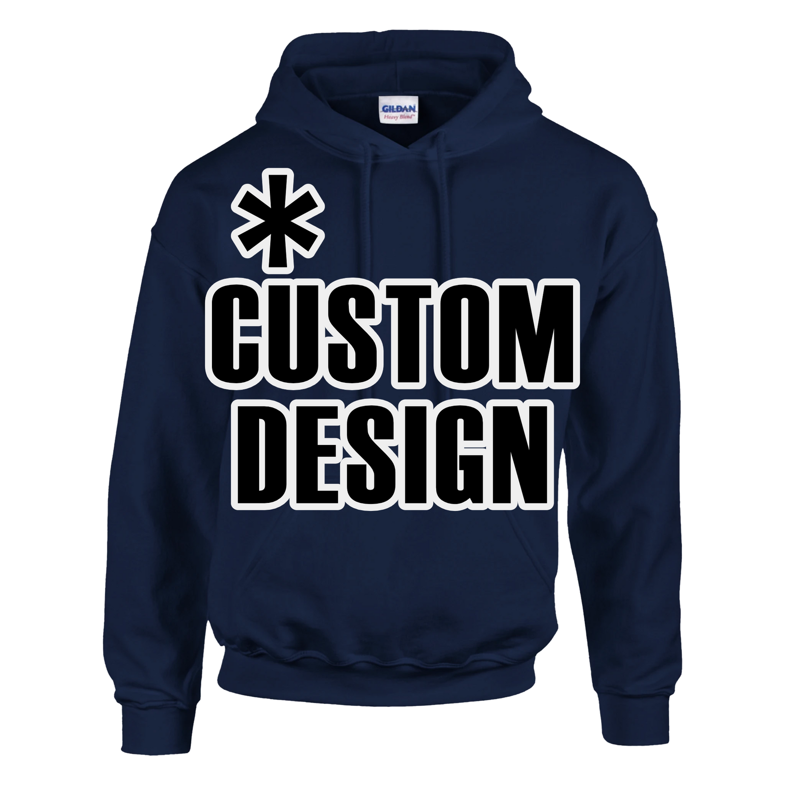 Hoodies for Good Custom design on a Hoodie: Pullover Adult. Color: Navy