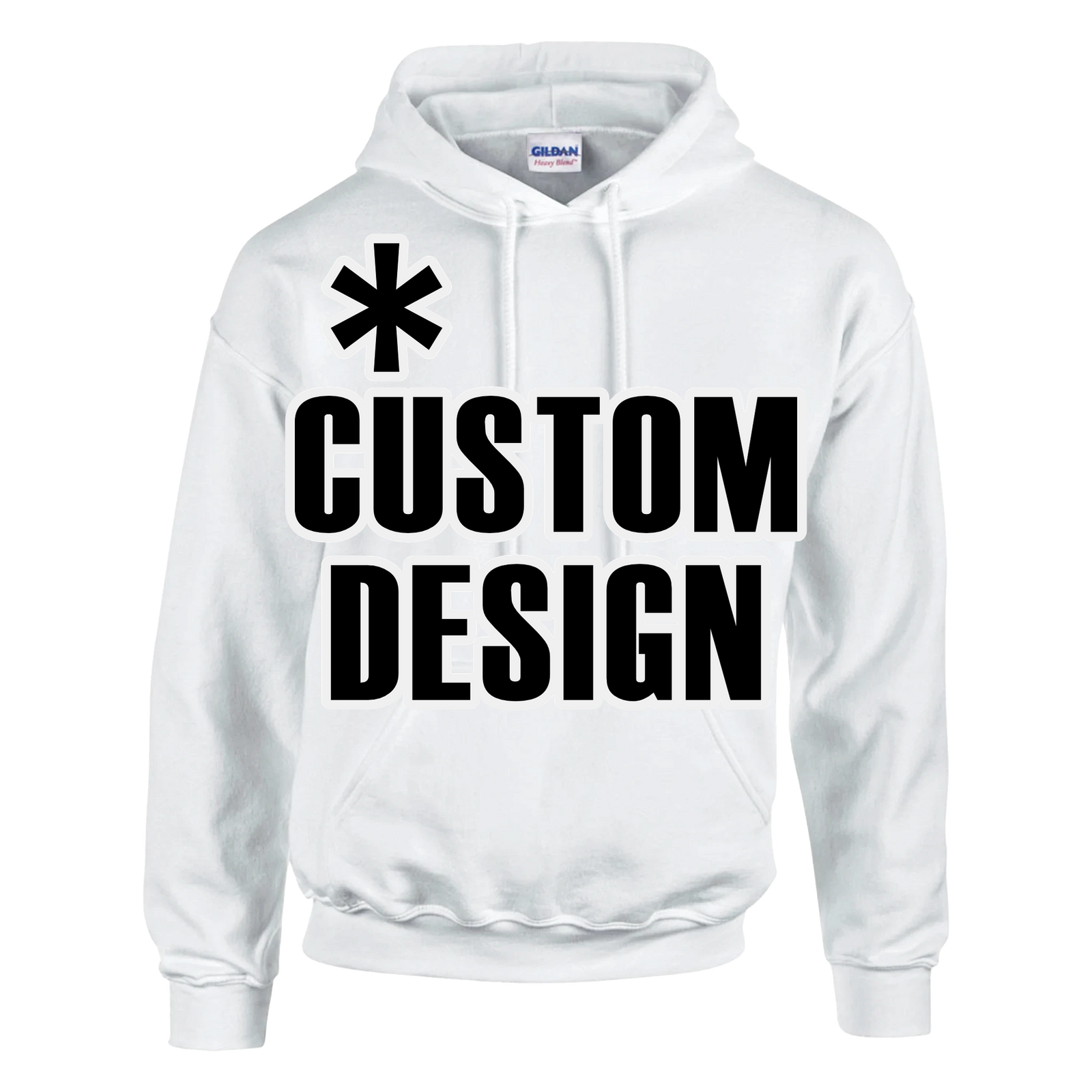 Hoodies for Good Custom design on a Hoodie: Pullover Adult. Color: White