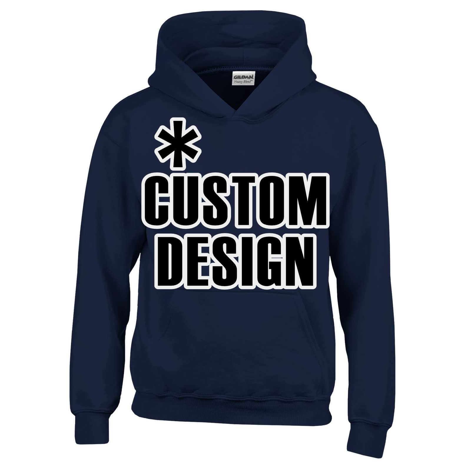 Hoodies for Good Custom design on a Kids Hoodie. Color: Navy