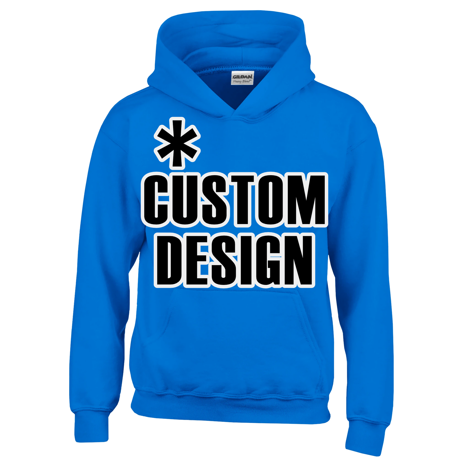 Hoodies for Good Custom design on a Kids Hoodie. Color: Royal