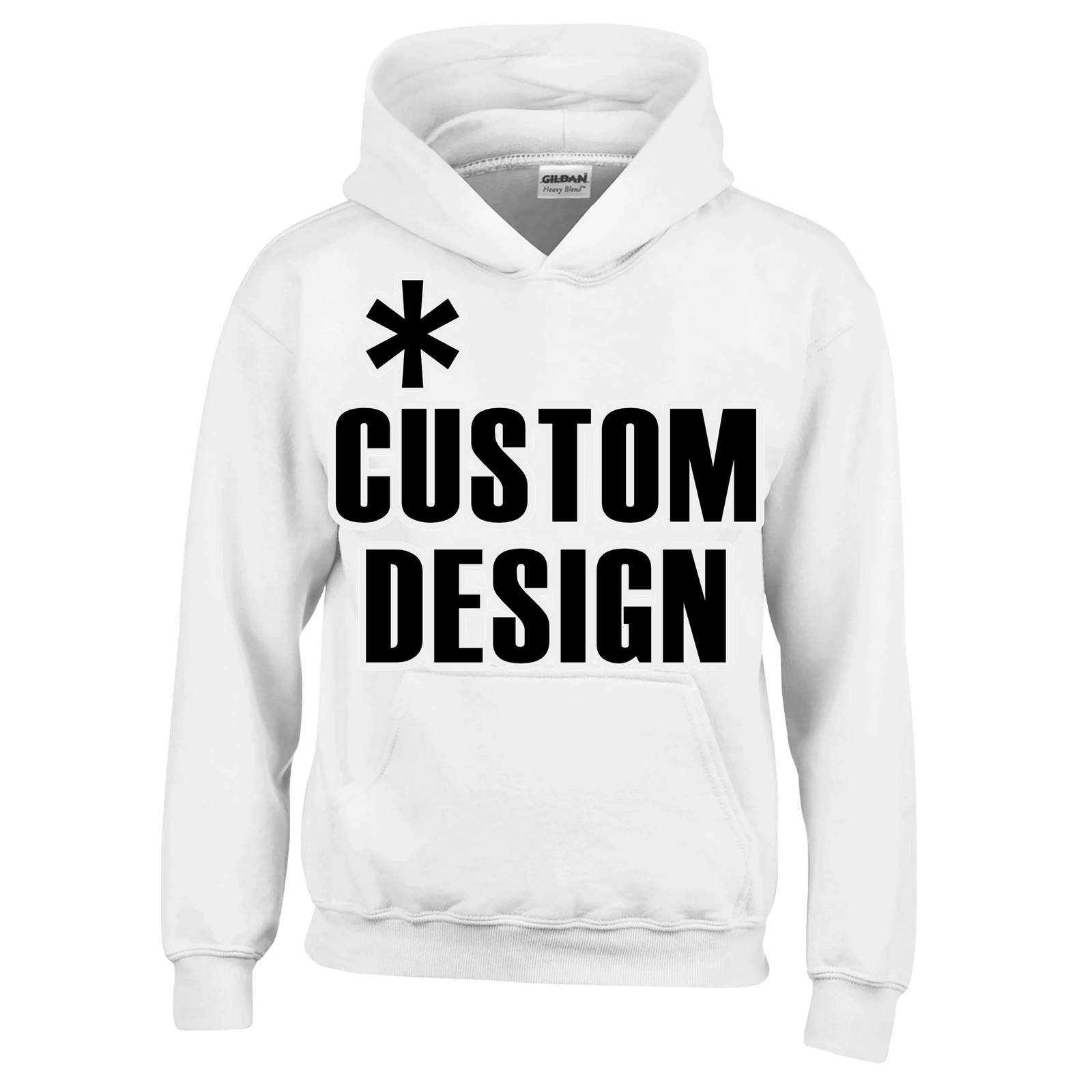 Hoodies for Good Custom design on a Kids Hoodie. Color: White