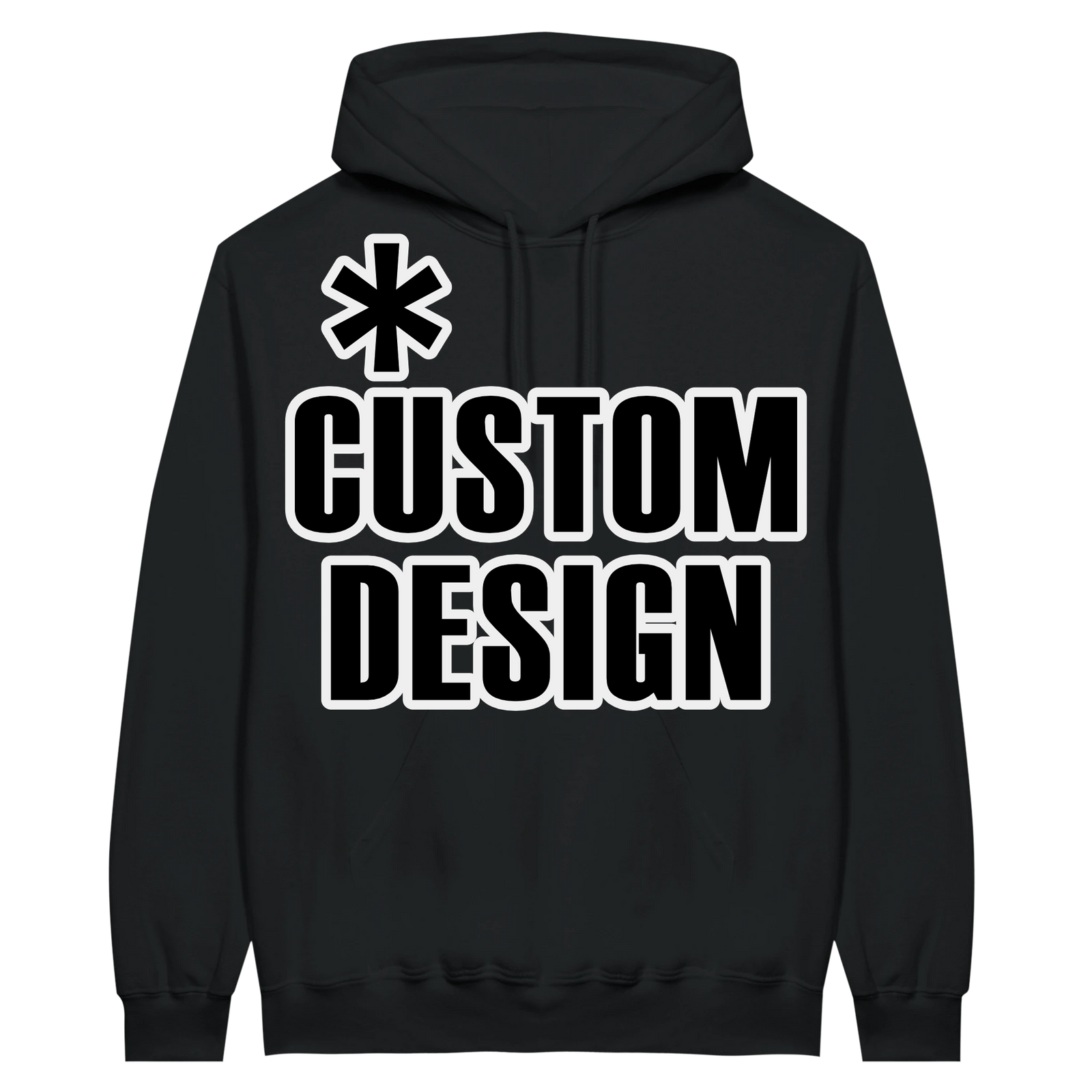 Hoodies for Good Custom design on a Hoodie: Adult Midweight Fleece. Color: Black