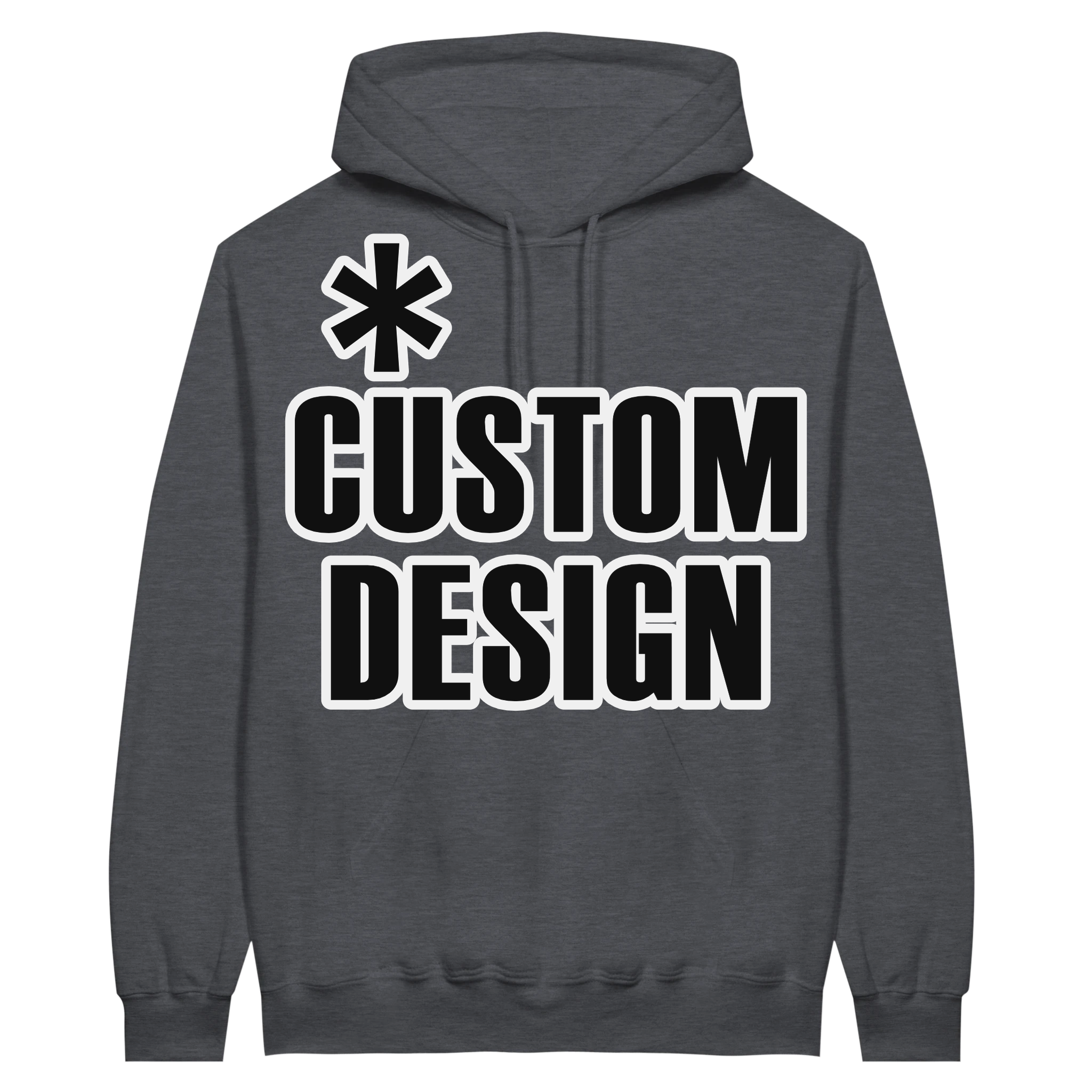 Hoodies for Good Custom design on a Hoodie: Adult Midweight Fleece. Color: Dark Heather