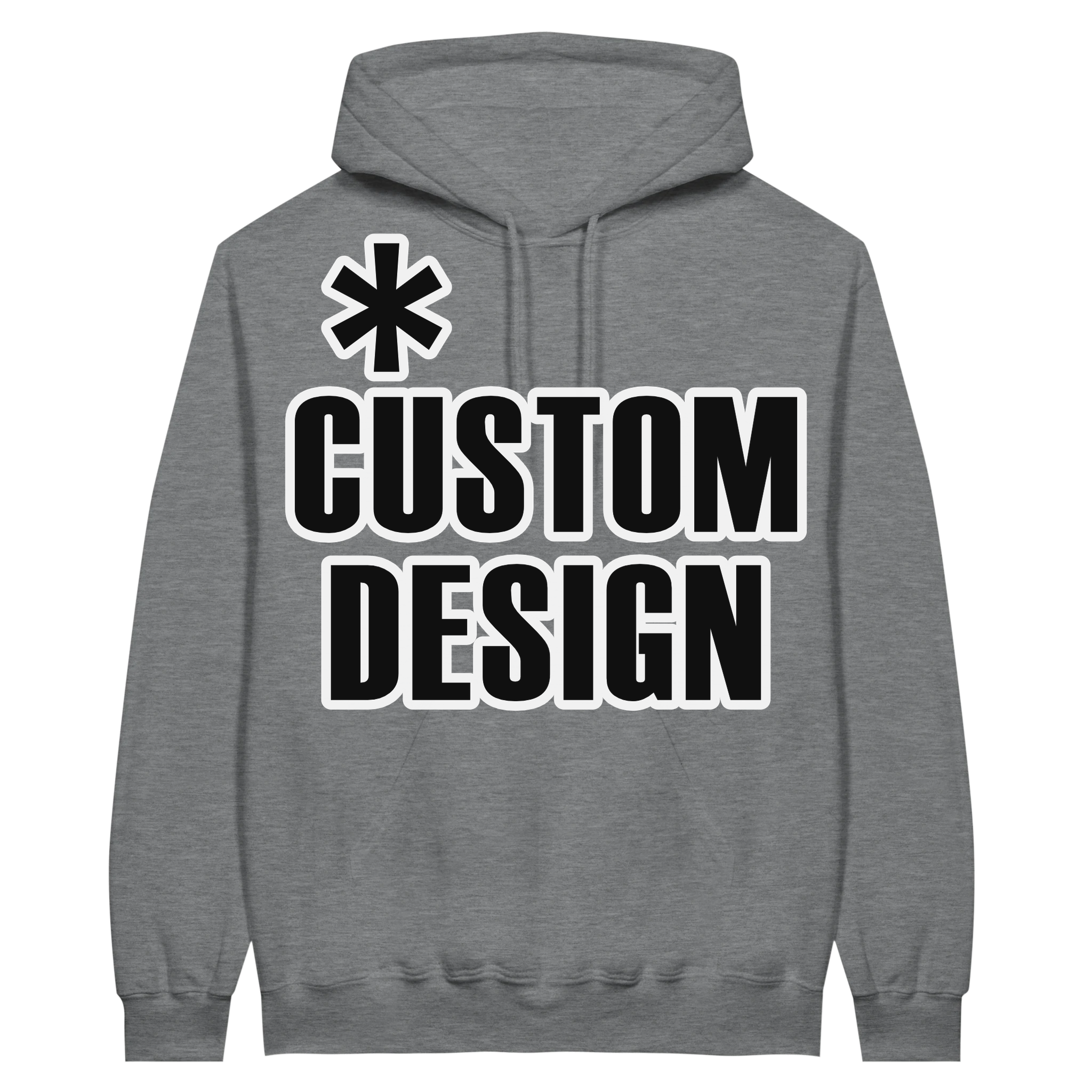 Hoodies for Good Custom design on a Hoodie: Adult Midweight Fleece. Color: ring spun sports grey