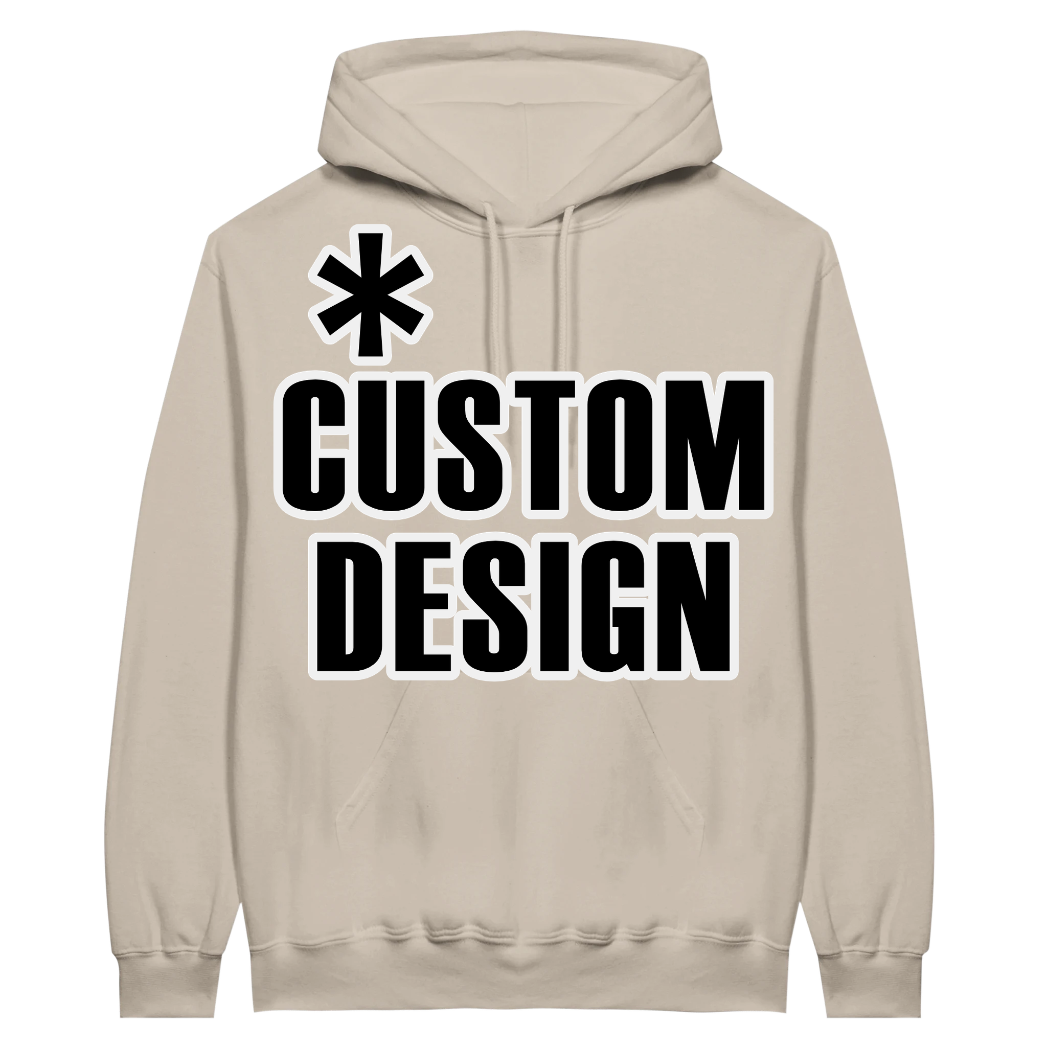 Hoodies for Good Custom design on a Hoodie: Adult Midweight Fleece. Color: Sand