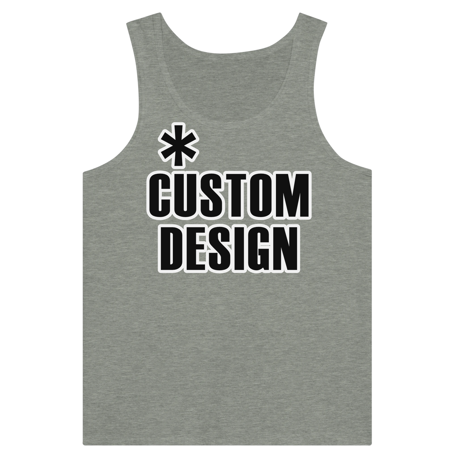 Hoodies for Good Custom design on a Tank Top: Premium Unisex. Color: Athletic Heather