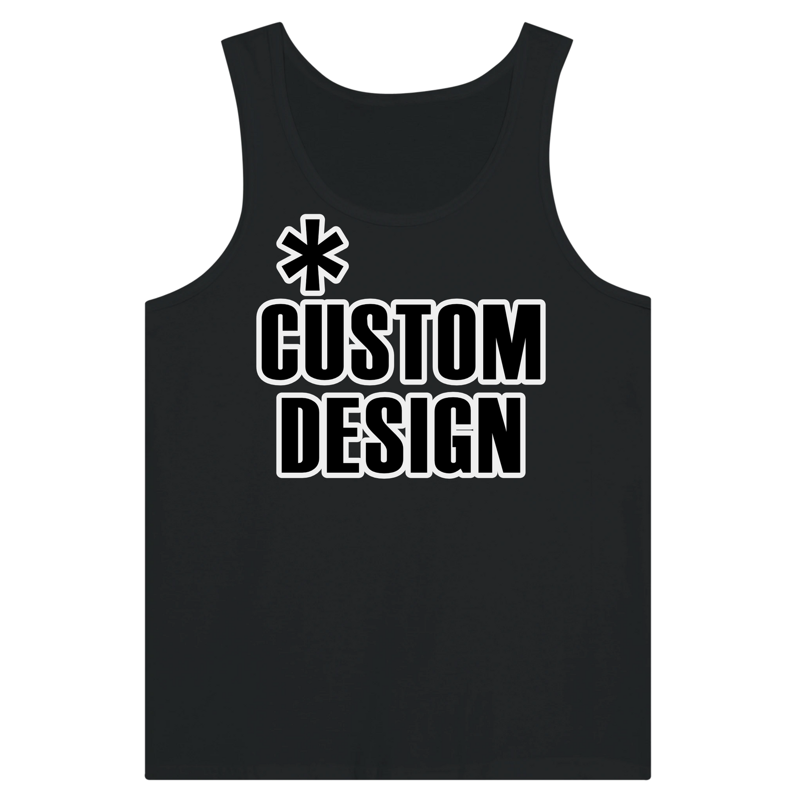 Hoodies for Good Custom design on a Tank Top: Premium Unisex. Color: Black