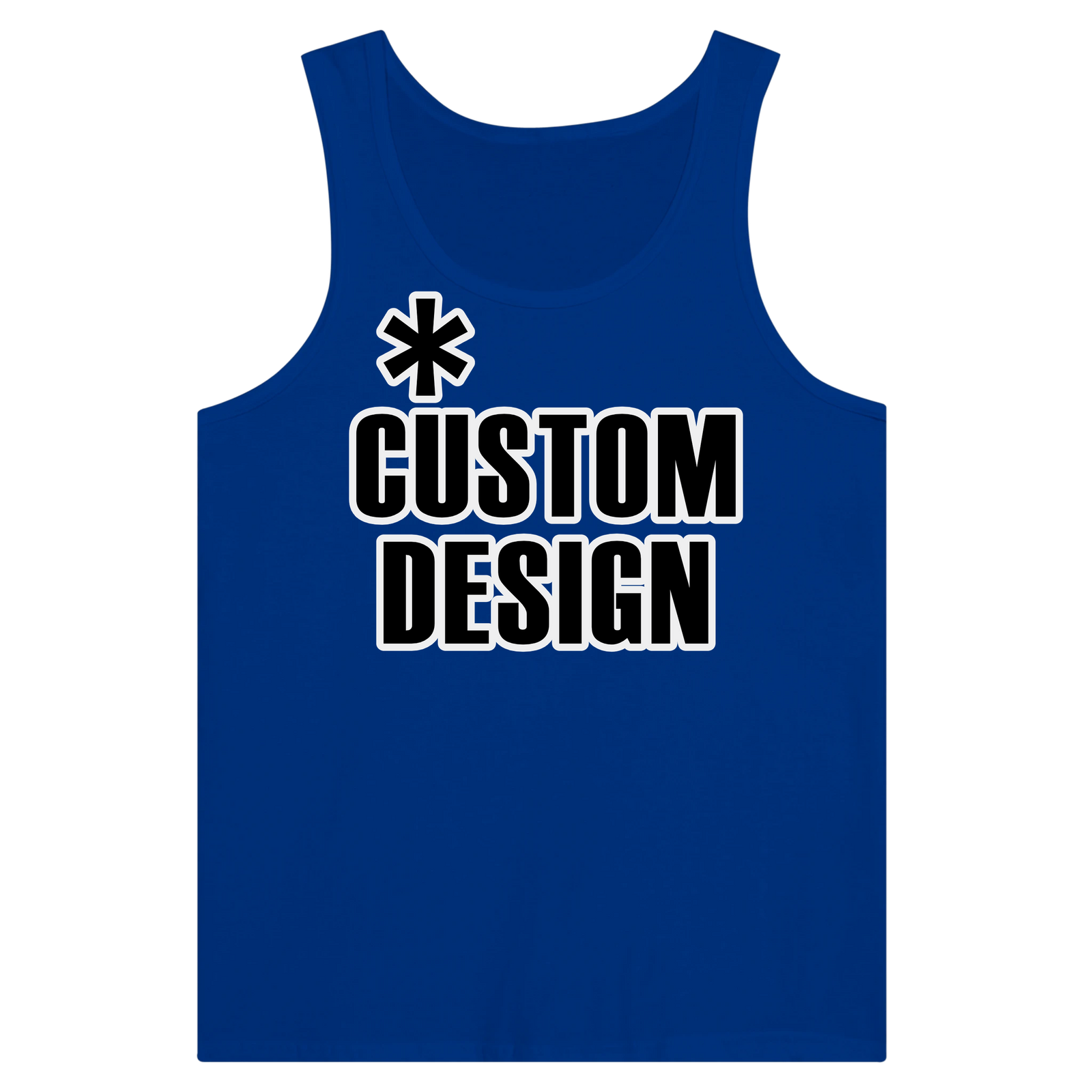 Hoodies for Good Custom design on a Tank Top: Premium Unisex. Color: True Royal